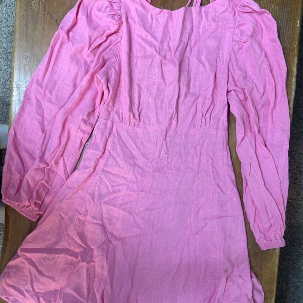 Bohme Rose Long Sleeve Dress